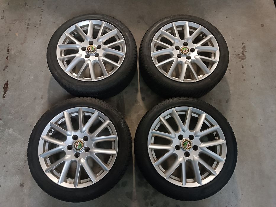Koła Alfa Romeo Giulietta, 159, Brera zimowe 225/45/17 Opel Saab Fiat