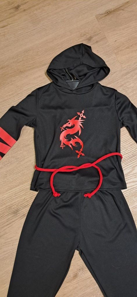 Strój przebranie kostium Ninja