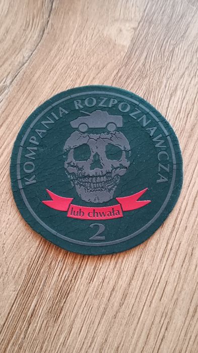 Naszywka wojskowa kompanii rozpoznawczej