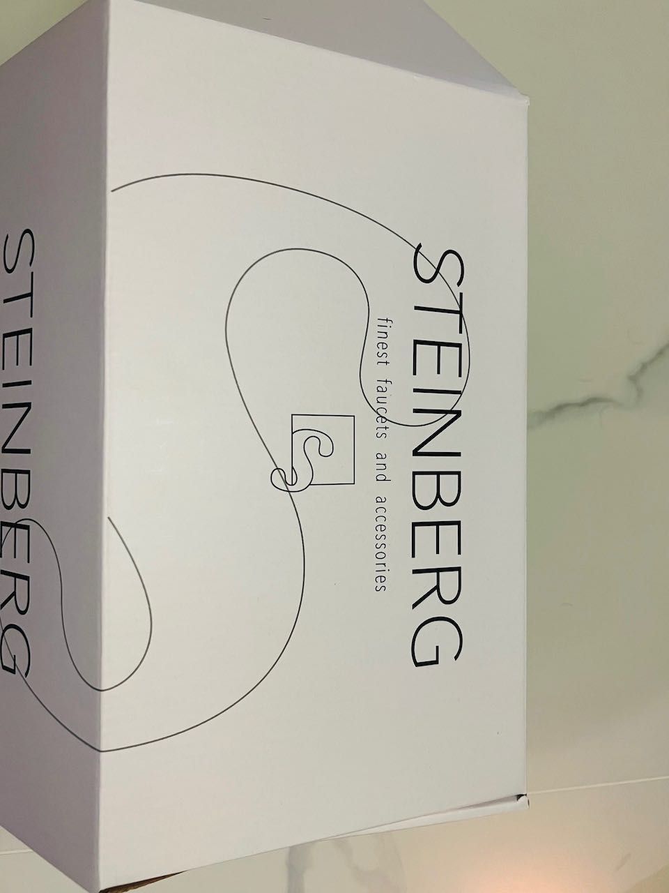 Steinberg bateria umywalkowa podtynkowa - Nowa - Różowe Złoto