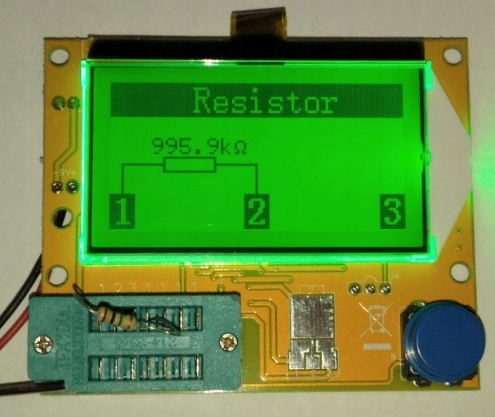 Tester tranzystorów miernik RLC LCR-T4