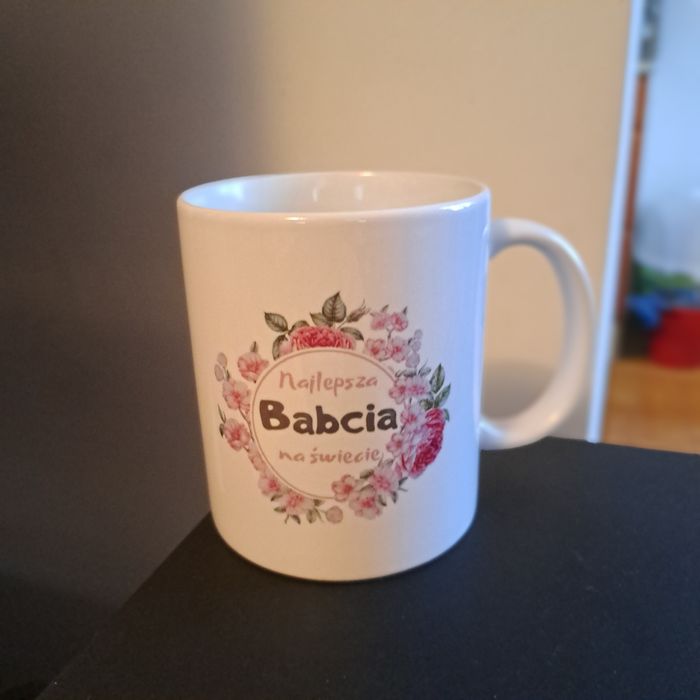 Kubek porcelanowy dla babci