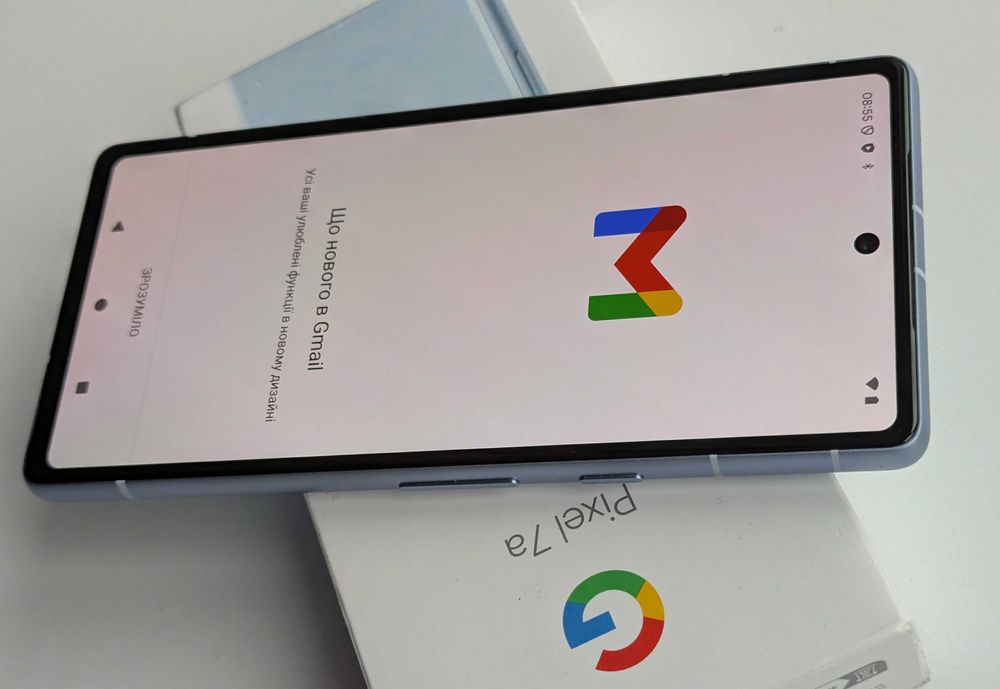 Google pixel 7a, блакитний, ідеал
