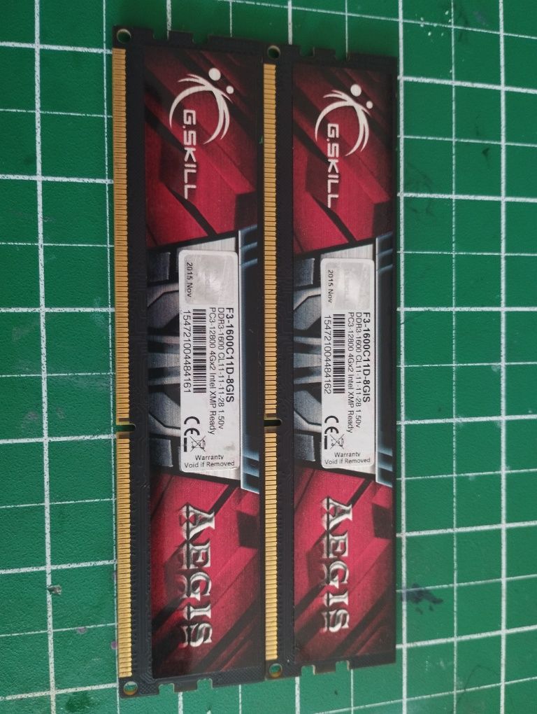 DDR 3 8gb 1600 mhz