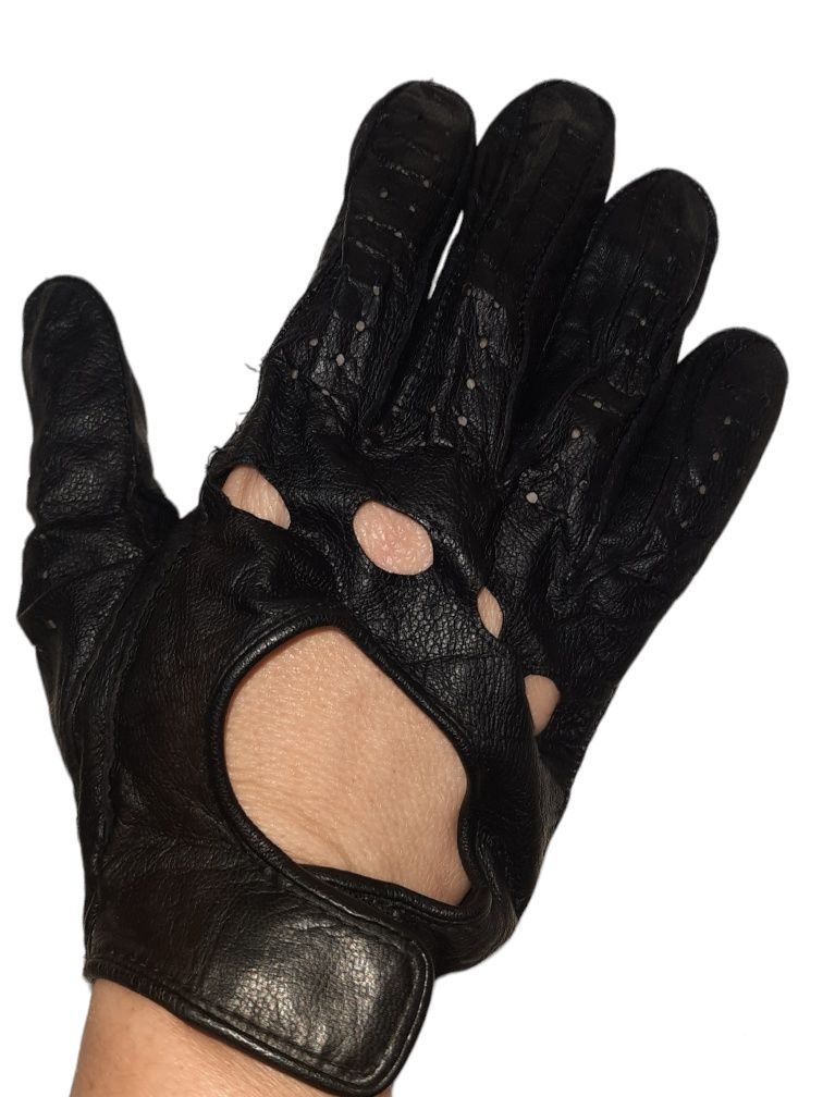 Шкіряні перчатки (М)