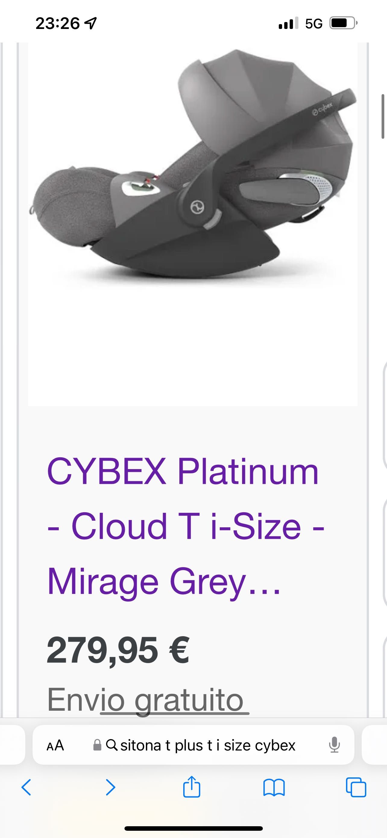 Cybex Platinum SIRONA T i-SIZE