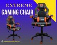 Fotel Gamingowy dla Gracza Extreme EX Black/Orange