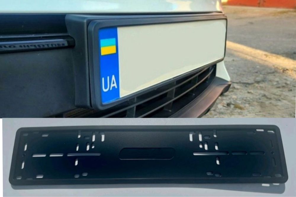 Рамка номера силіконова, силиконовая рамка