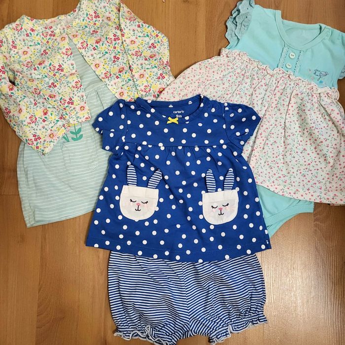 Фірмові літні речі на 6-9 міс.