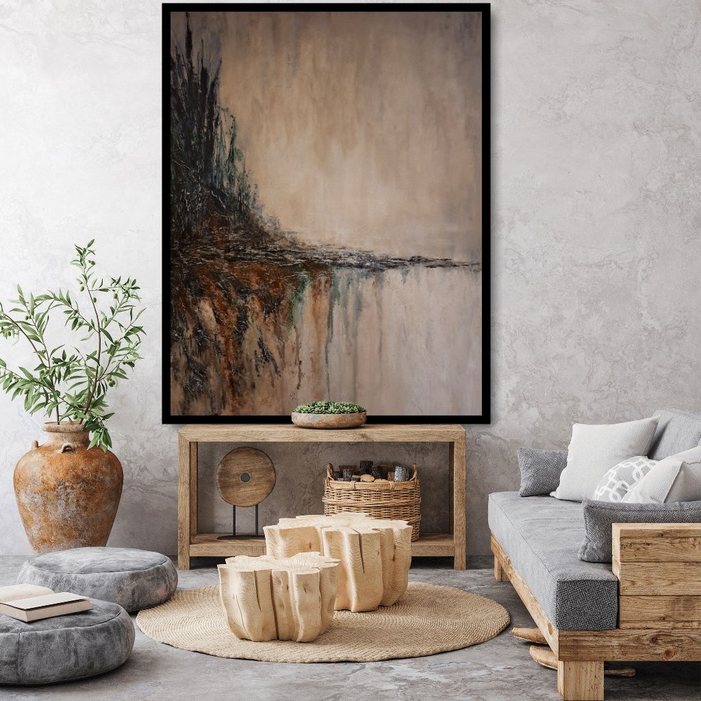 Obraz akryl na płótnie "Abstrakcja" 100x80 cm