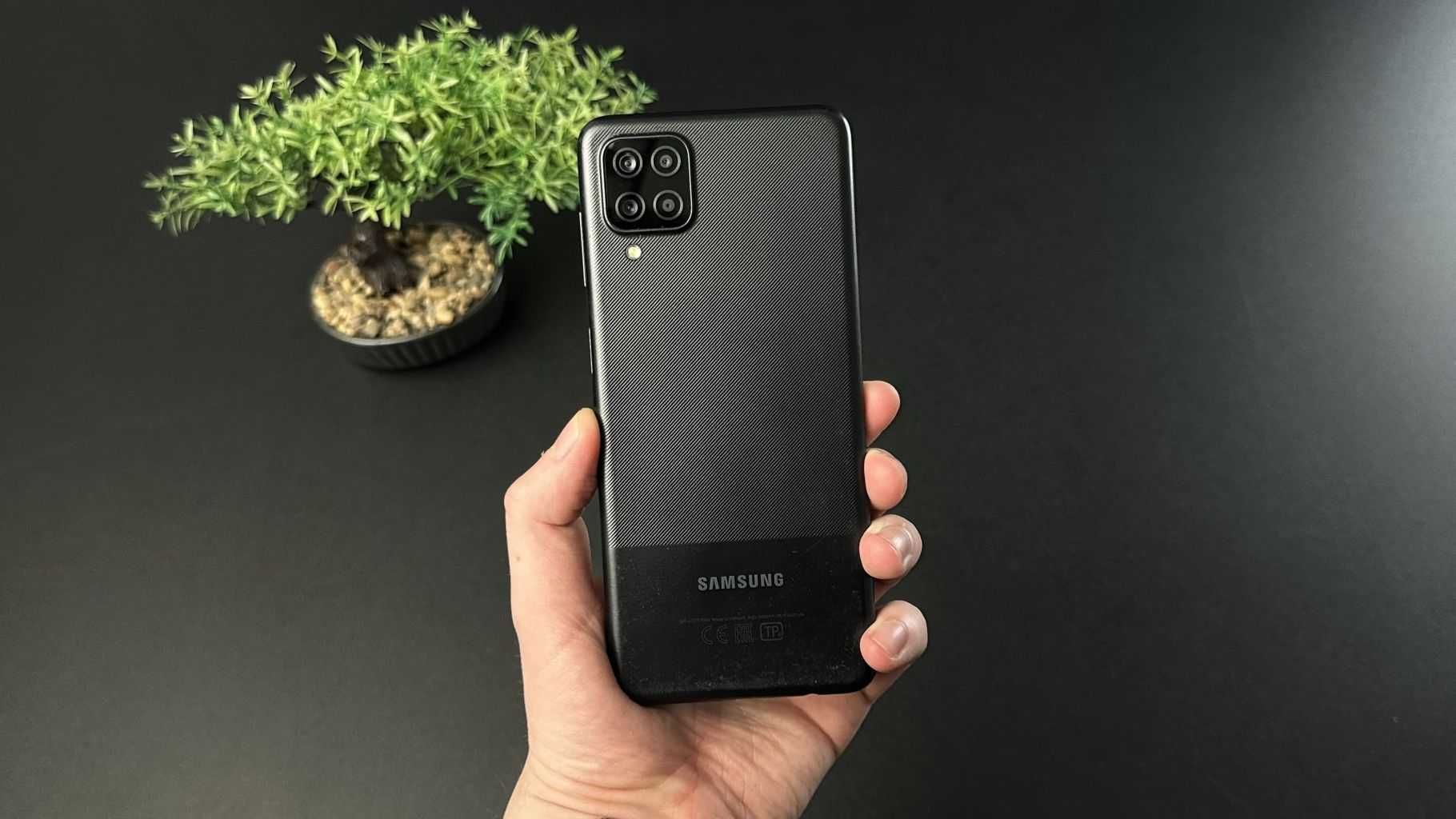 Оплата частинами 0% Samsung Galaxy A12 4/64GB Black Гарантія Trade In