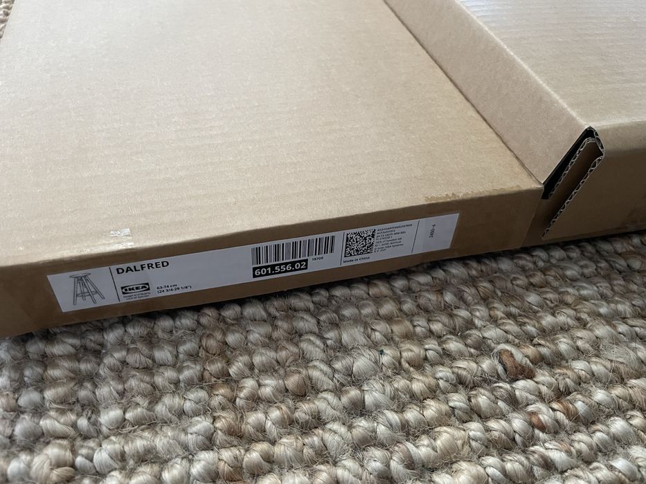 2 szt. IKEA Dalfred | stołki/krzesła barowe/hokery