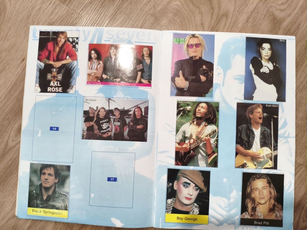 Caderneta de cromos TOP STAR