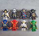 Przypinki zawieszka jibbitz ozdoba do butów typu crocs jak LEGO Ninjag