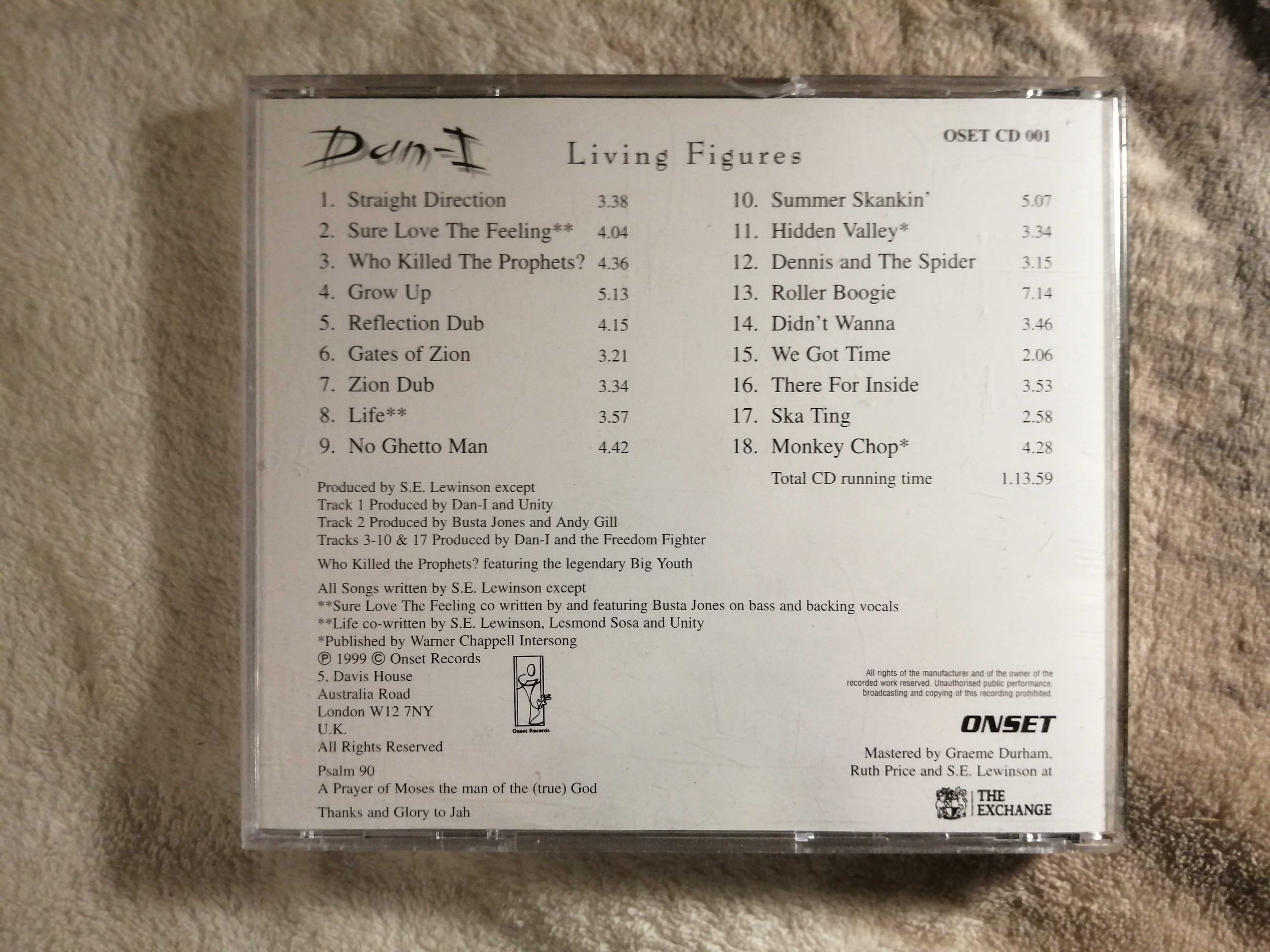 Dan-I - Living Figures 1999 CD
