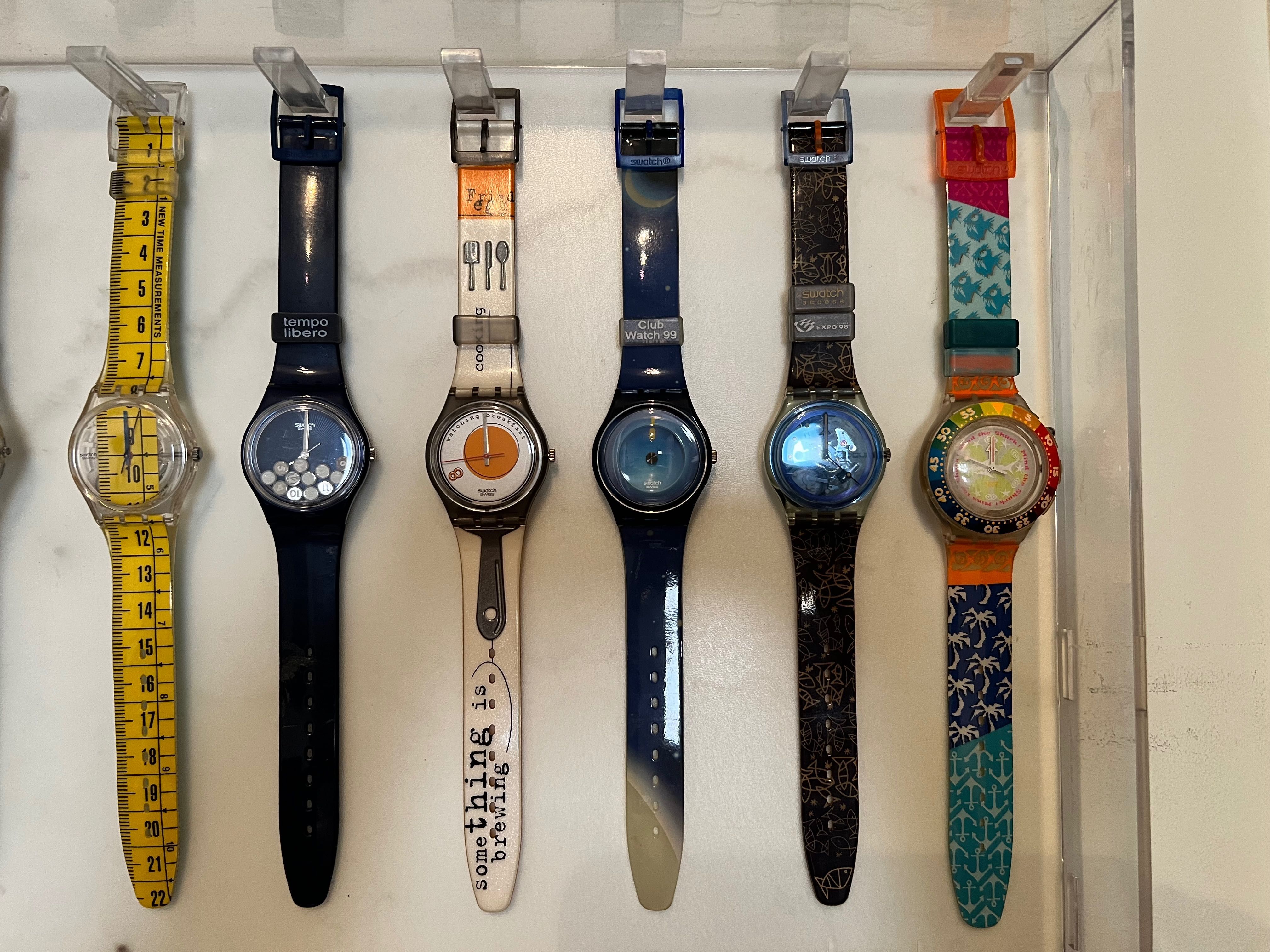 Relógios Swatch de Coleção