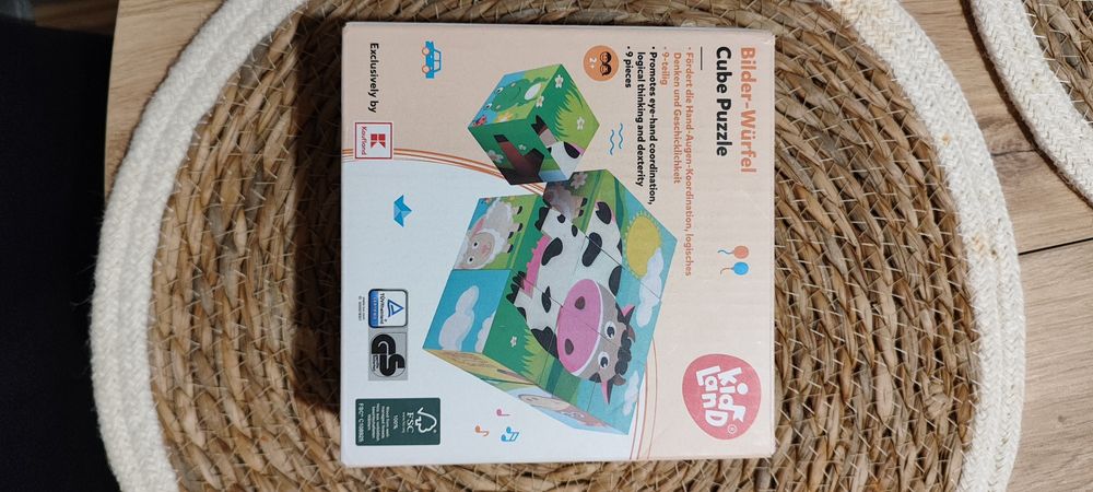 Drewniane puzzle dla dzieci