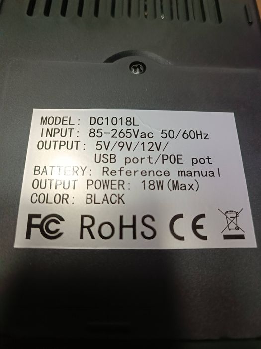 Джерело Безперебійного Живлення (ДБЖ/UPS) для роутера 10400 mAг 12В/9В