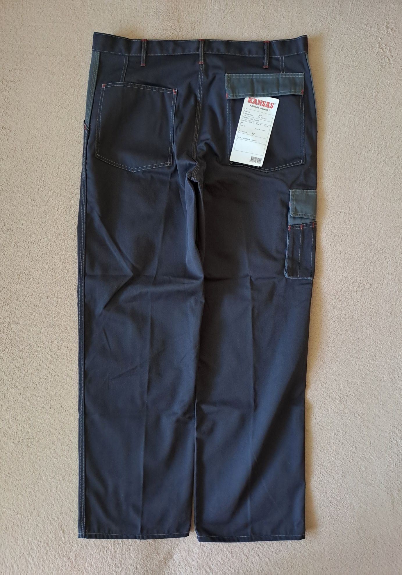 NOWE spodnie robocze KANSAS roz. XL workwear styl komfort