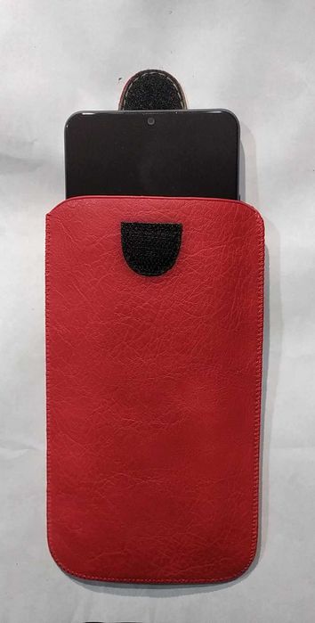 Etui do telefonu XXL Wsuwka Uniwersalne Czerwone