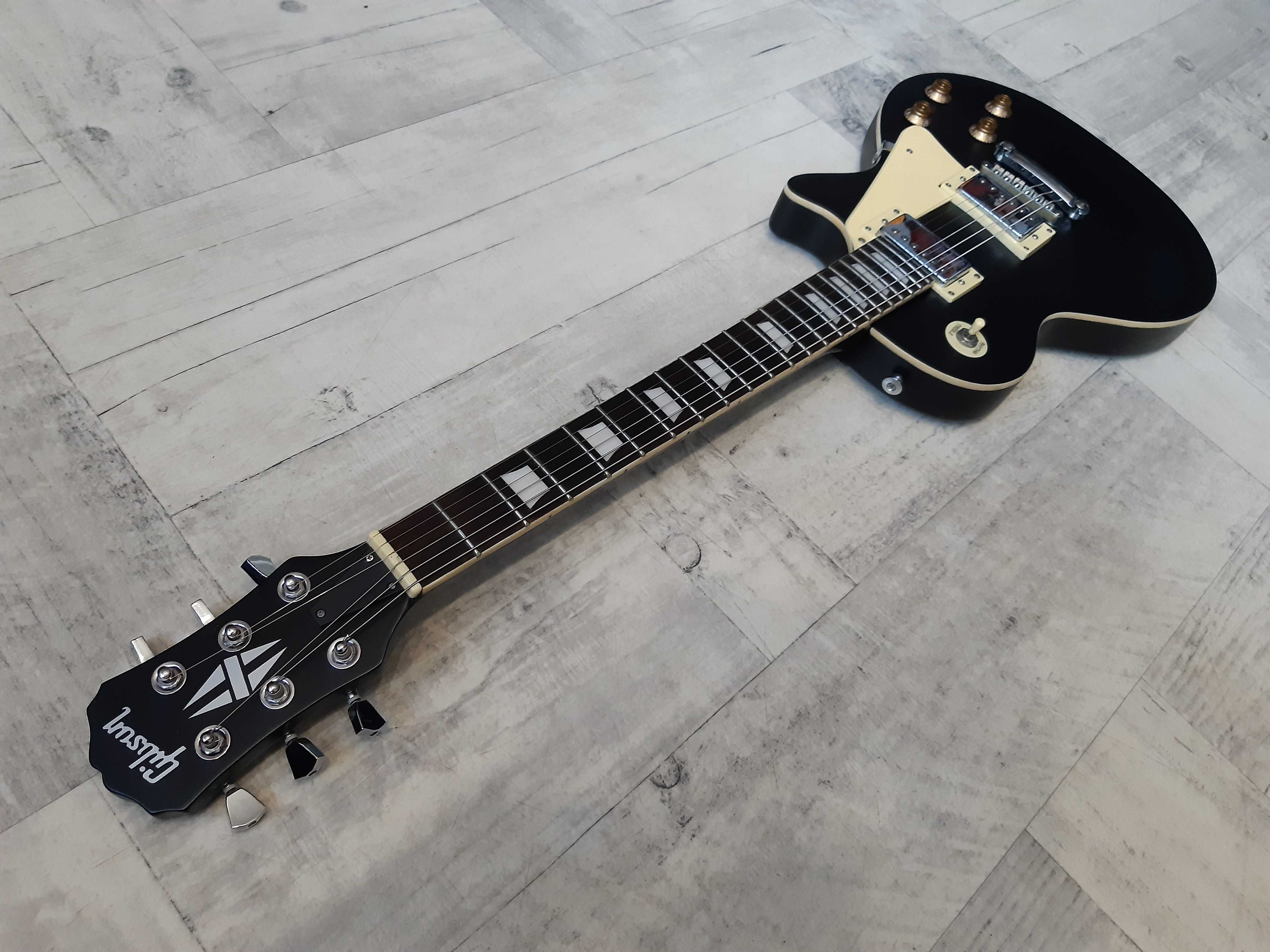 Gitara Les Paul -kopia Gibson- Black Satin- wysyłka Gratis lub zamiana