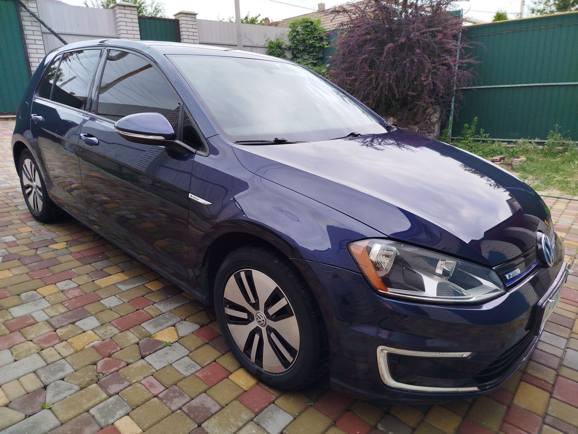 E-golf 2016 проезжает 150км