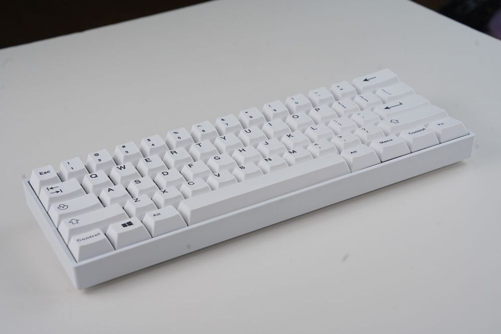 NOWA Klawiatura Rebel Mini PRO RGB, kolor: biały