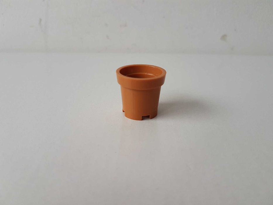 Klocek LEGO brązowa doniczka 18742