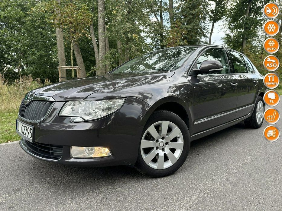 Skoda Superb 1.8 TSI Elegance 160 Koni Polski Salon Super Stan Niski Przebieg