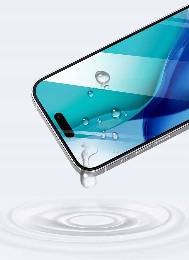 Szkło Hartowane 9H Do Iphone 16 Pro Na Cały Ekran Szybka Pełne Recci