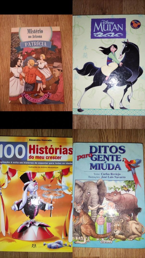 Lote de Livros Infantis e Juvenis