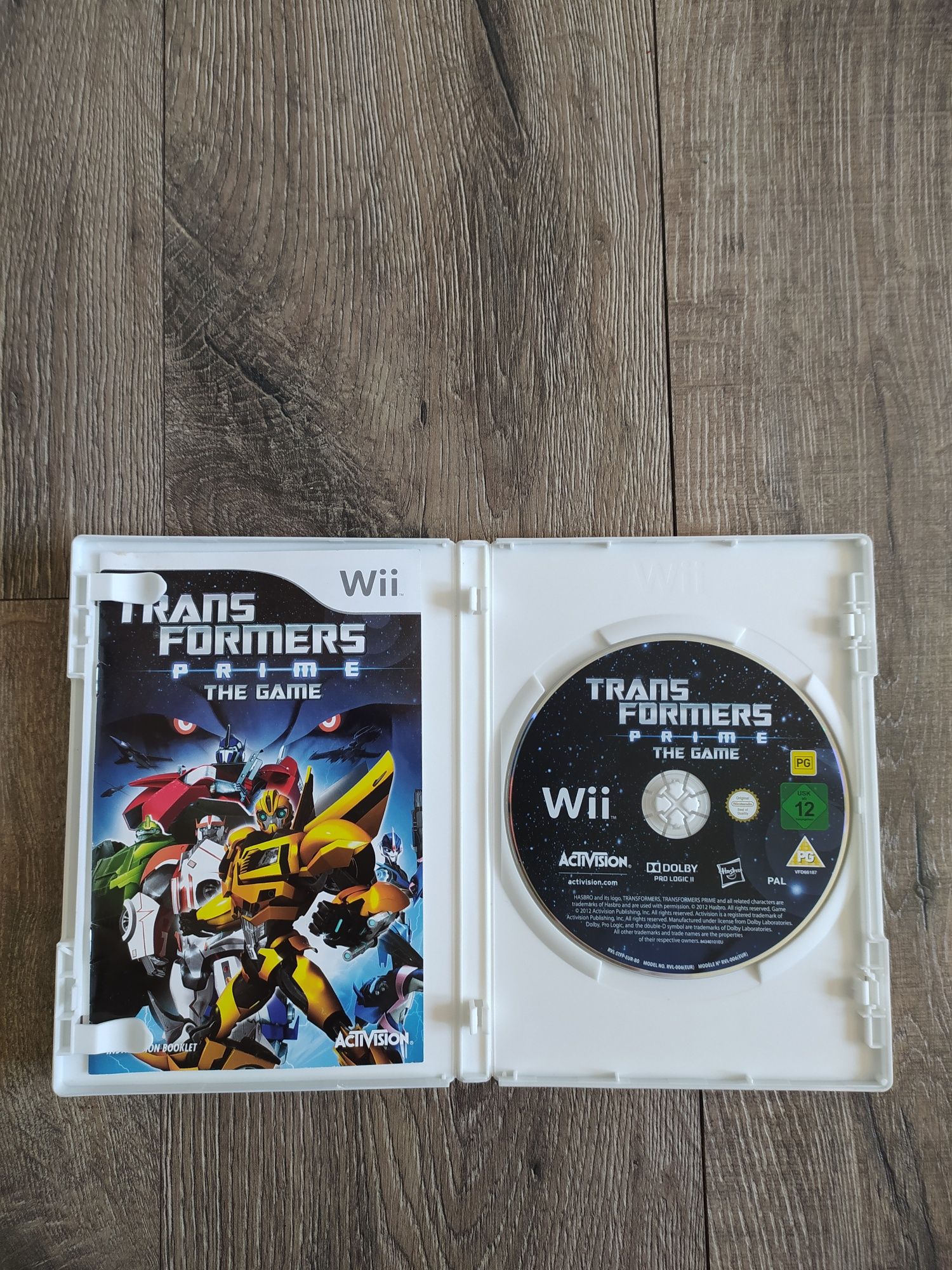 Gra Wii Trans Formers Prime The Game Wyslka w 24h