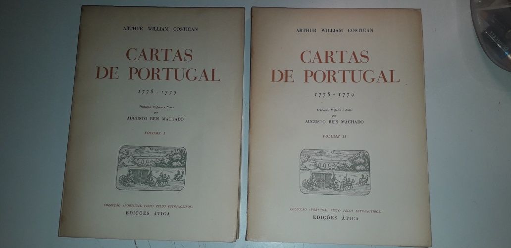 Cartas de Portugal (1778/ 1779)Arthur William Costigan(Volumes I e II)