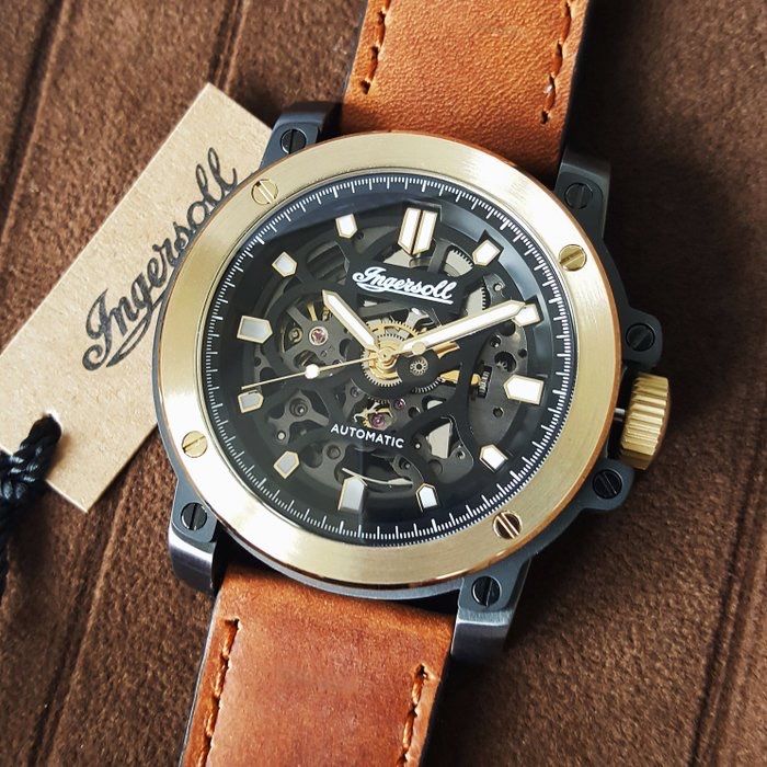 Ingersoll Automatic Skeleton - nowy, pełen zestaw, gwarancja
