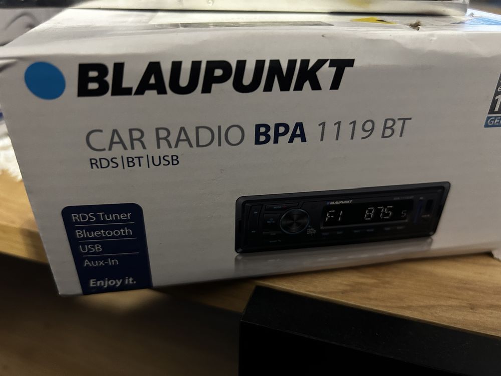 Radio samochodowe Blaupunkt bpa 1119bt