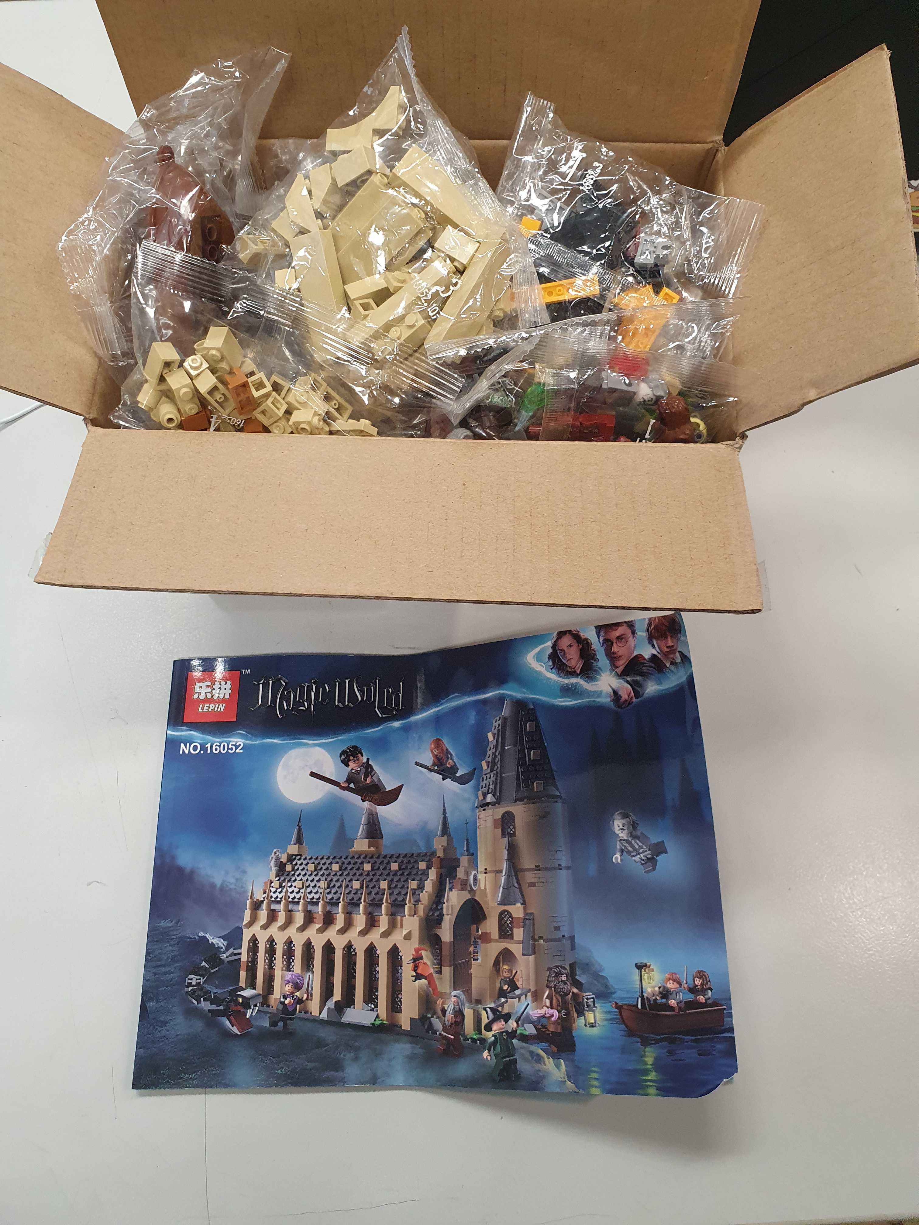 Harry Potter LEPIN 16052 WIELKA SALA W HOGWARCIE Klocki 983 szt
