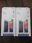 Etui clear black samsung m53 5G plecki 2szt
