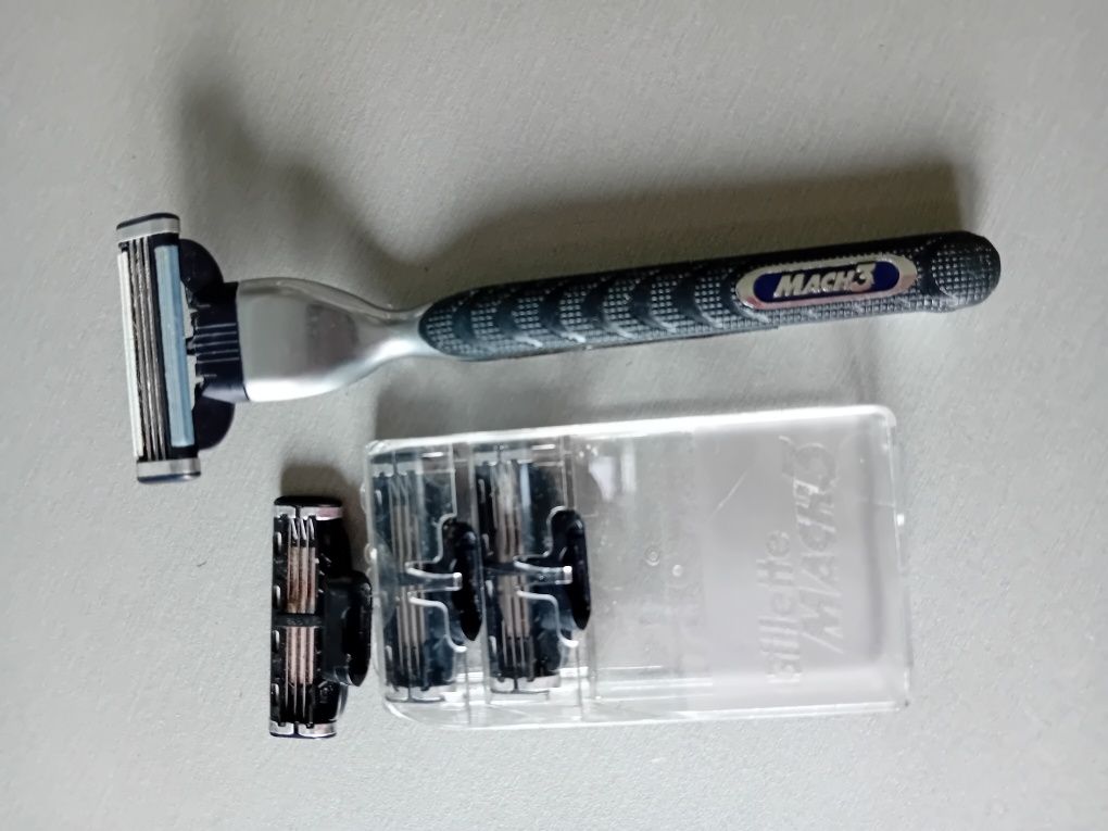 Gillette mach 3 turbo plus 3 wkłady