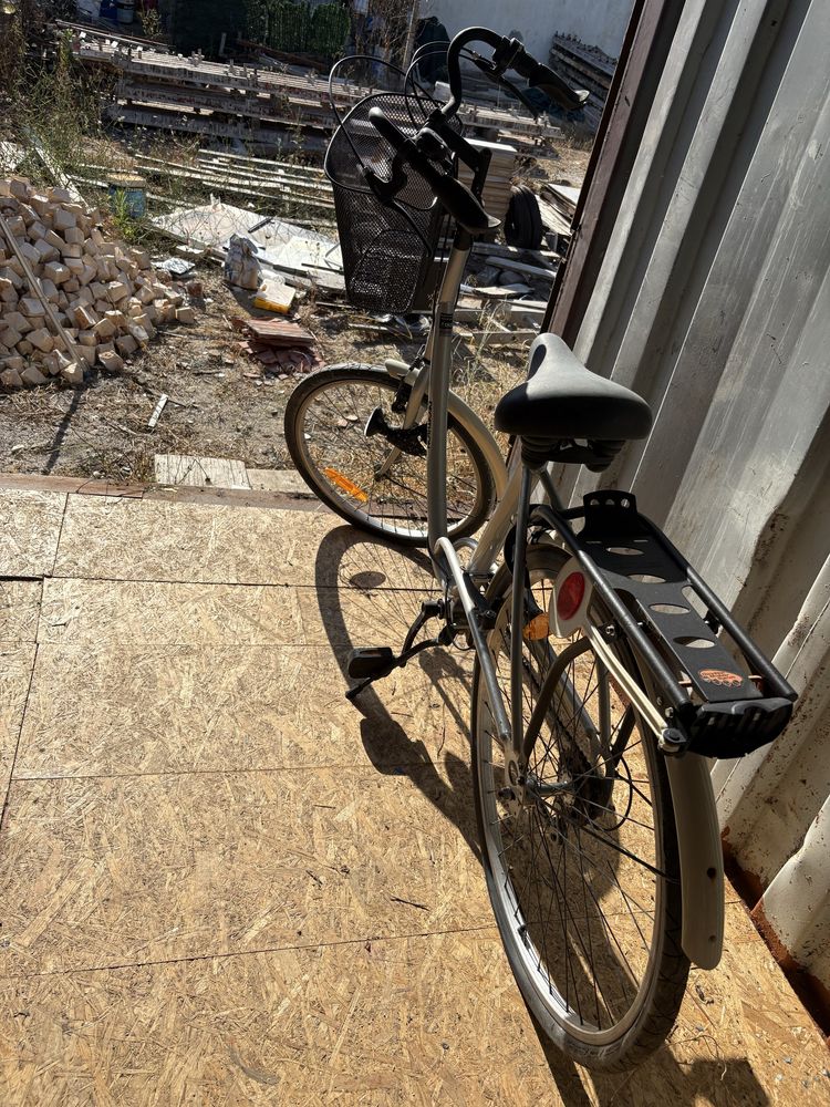 Bicicleta com cesto