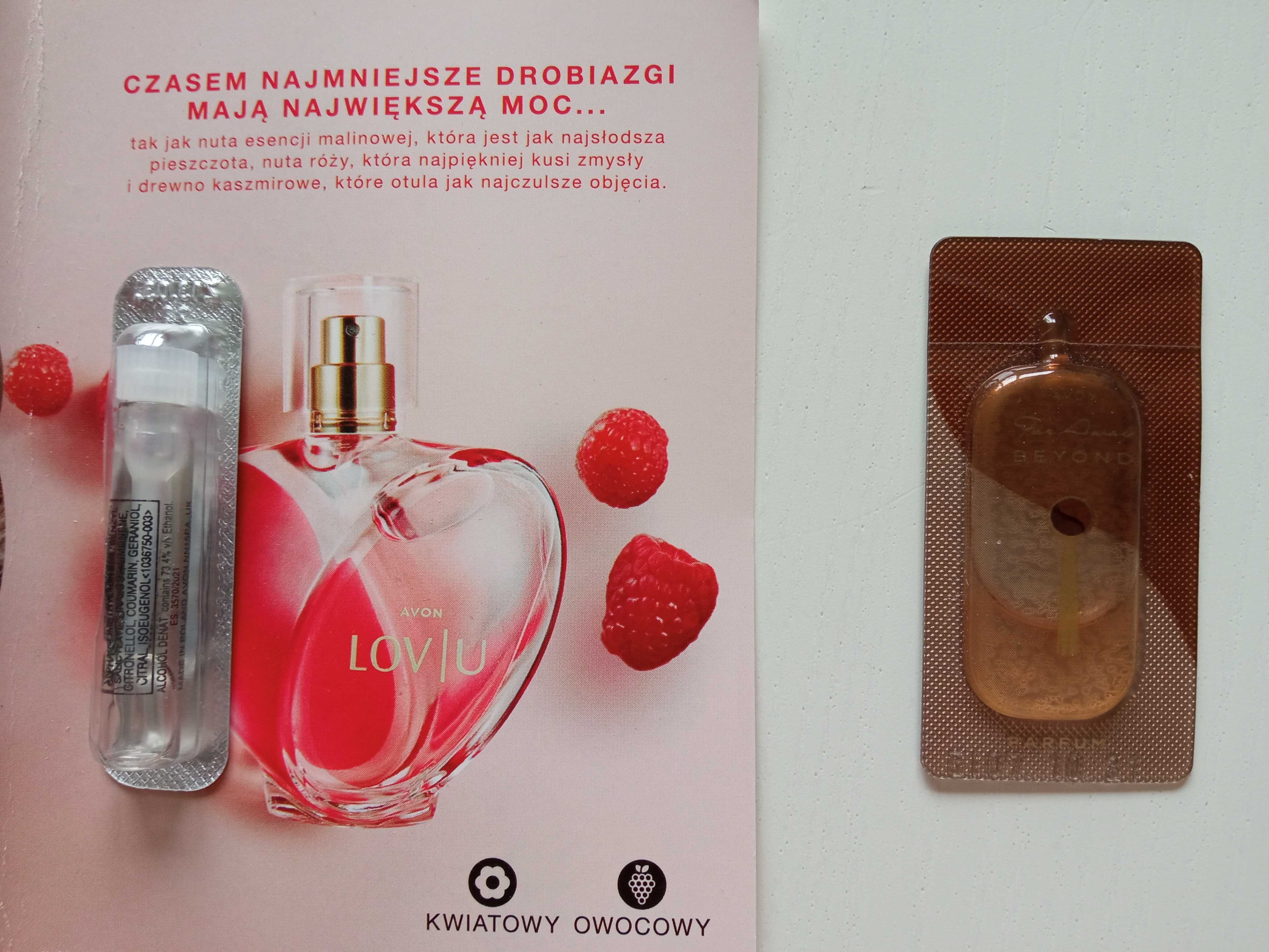 Próbki perfum m.in. ROSE SUPERCRITIQUE Les Eaux Primordiales Fragrance
