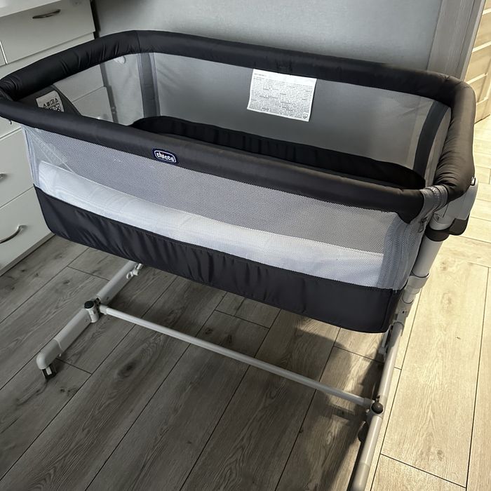Дитяче ліжечко Chicco next 2 me pop up