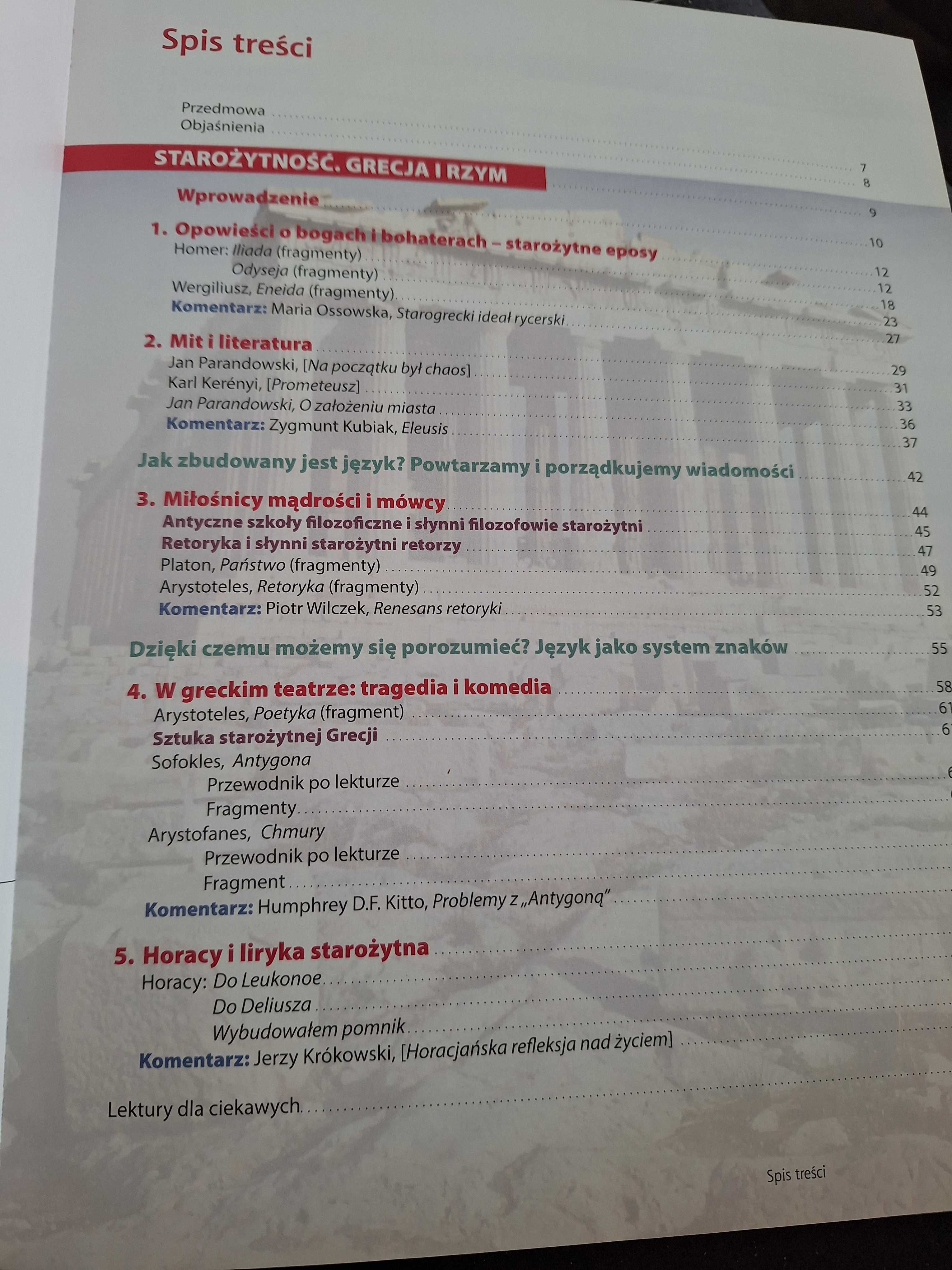 Przeszłość i dziś 1 Język polski WSiP