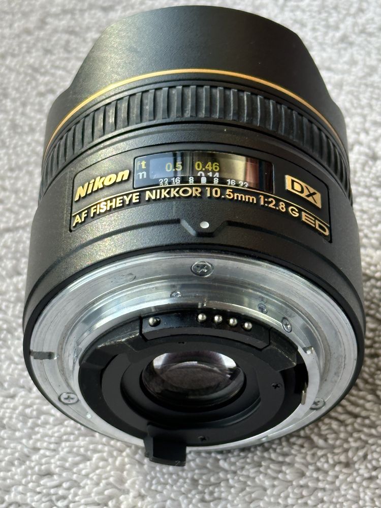 NIKON FISHEYE 10.5mm 1:2.8G Nikkor ED DX AF