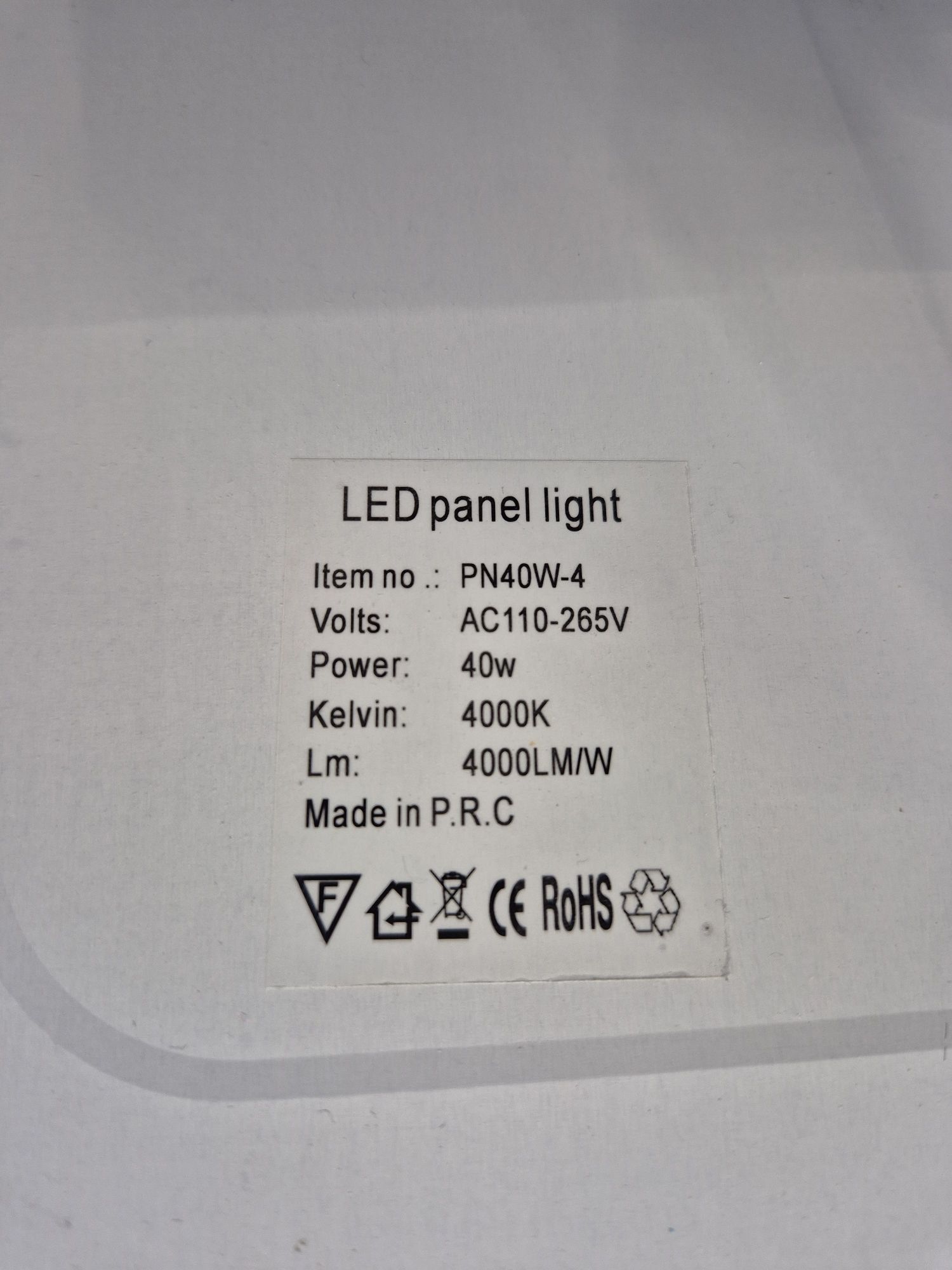 Painel led 60x60