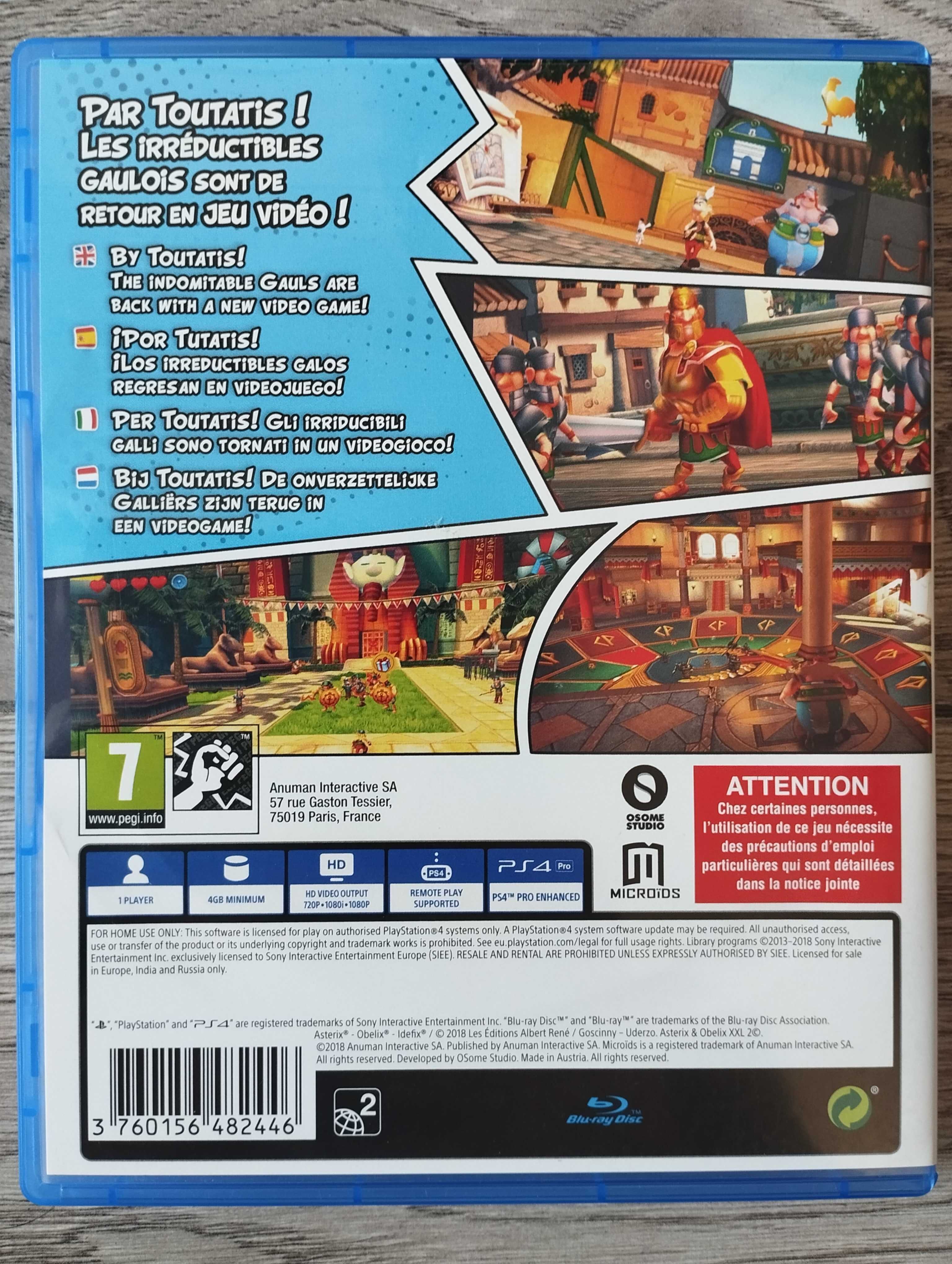 Gra Asterix & Obelix XXL 2 PS4/PS5 Playstation