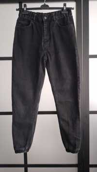 Spodnie jeansy czarne Cropp roz. 38 M