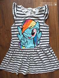 Sukienka H&M 122/128 My little Pony