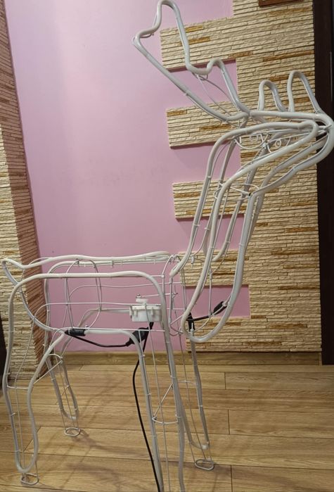 Podświetleny renifer led