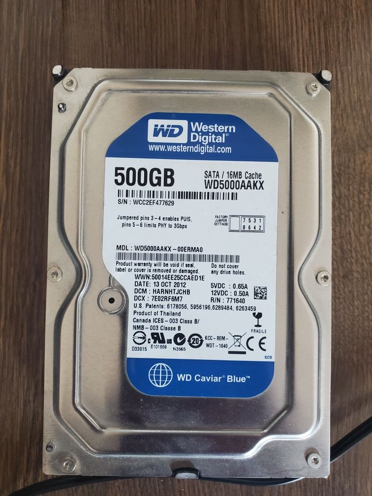 Hdd WD blue 500gb