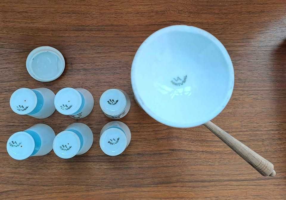 Serviço de café Vista Alegre vintage c. 1960